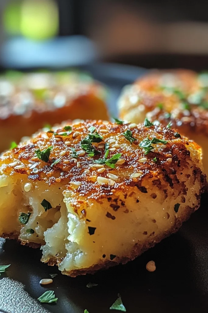 Stuffed Potato Cakes A Crispy, Cheesy Delight