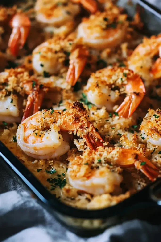 Baked Stuffed Shrimp Casserole Recipe