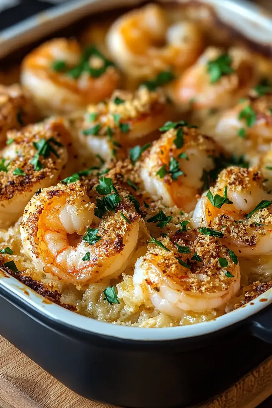 Baked Stuffed Shrimp Casserole Recipe