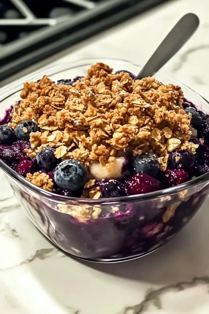 Blueberry Crisp Recipe The Ultimate Sweet and Crunchy Dessert 