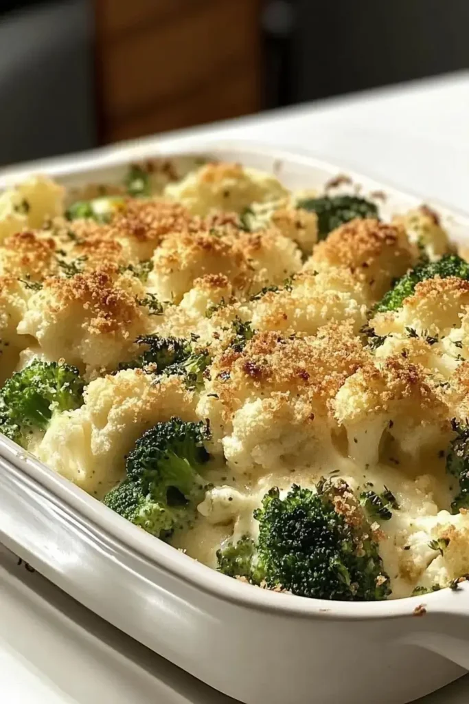 Broccoli and Cauliflower Casserole Recipe