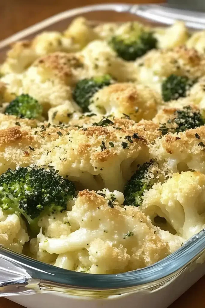 Broccoli and Cauliflower Casserole Recipe