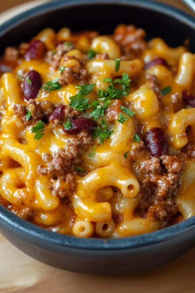 Cheesy Chili Mac Recipe – The Ultimate Comfort Food