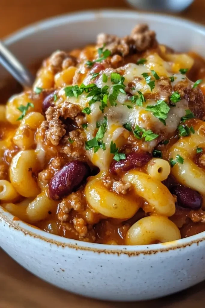 Cheesy Chili Mac Recipe – The Ultimate Comfort Food