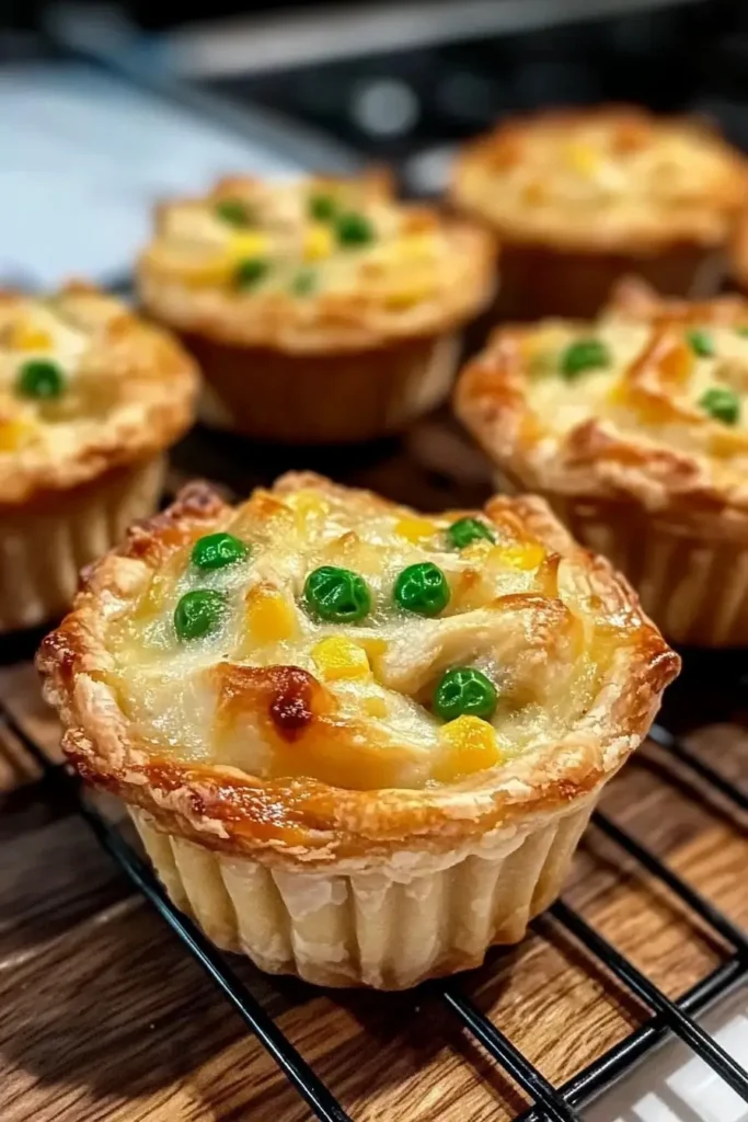 Chicken Pot Pie Muffins Easy, Savory & Perfect for Meal Prep