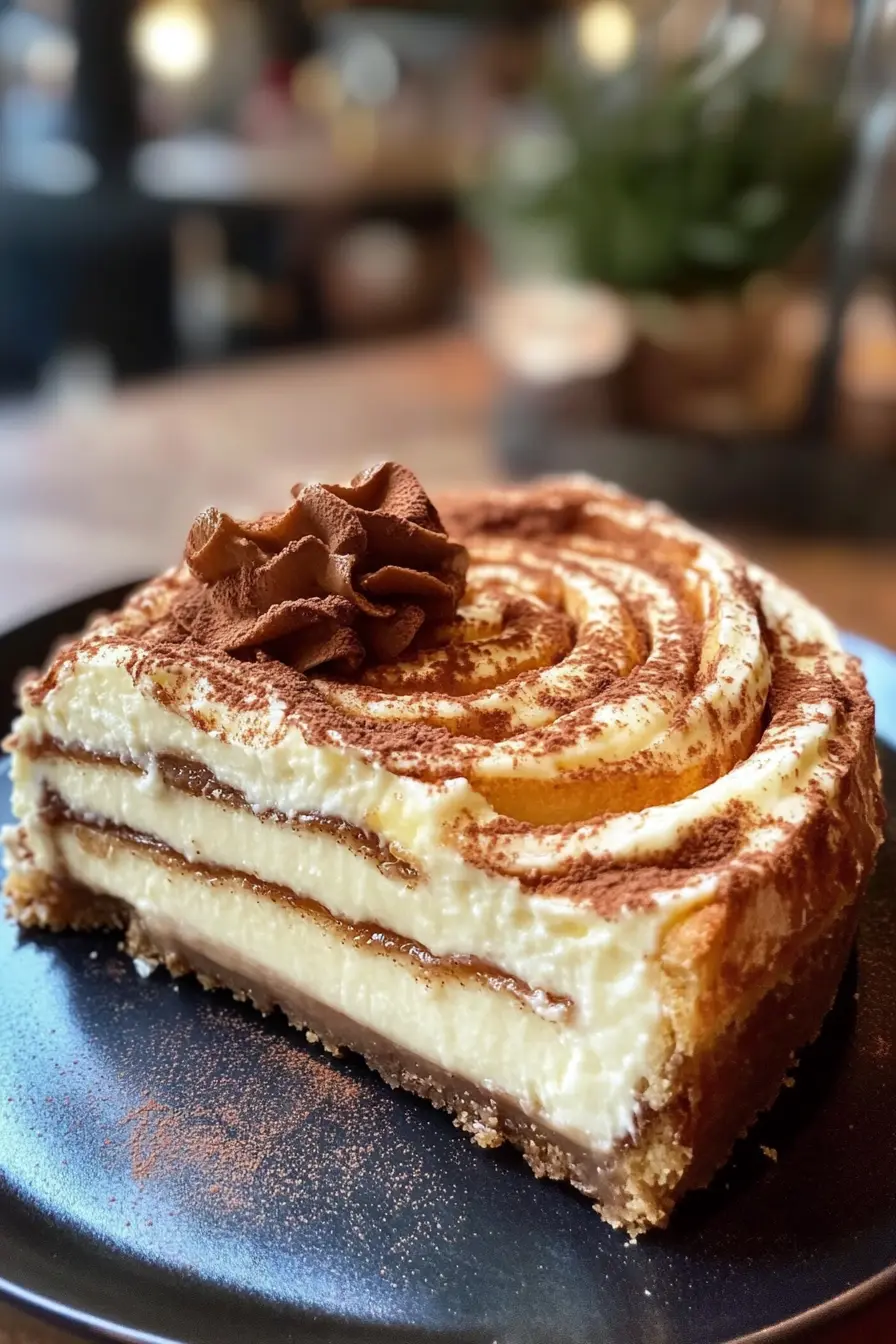 Cinnamon Roll Cheesecake