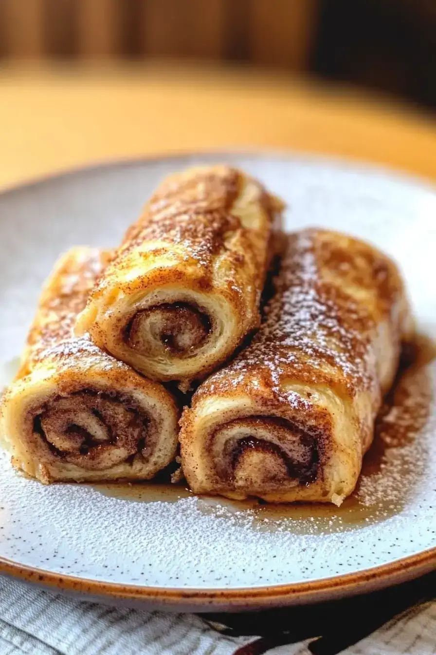 Cinnamon Roll French Toast Rolls