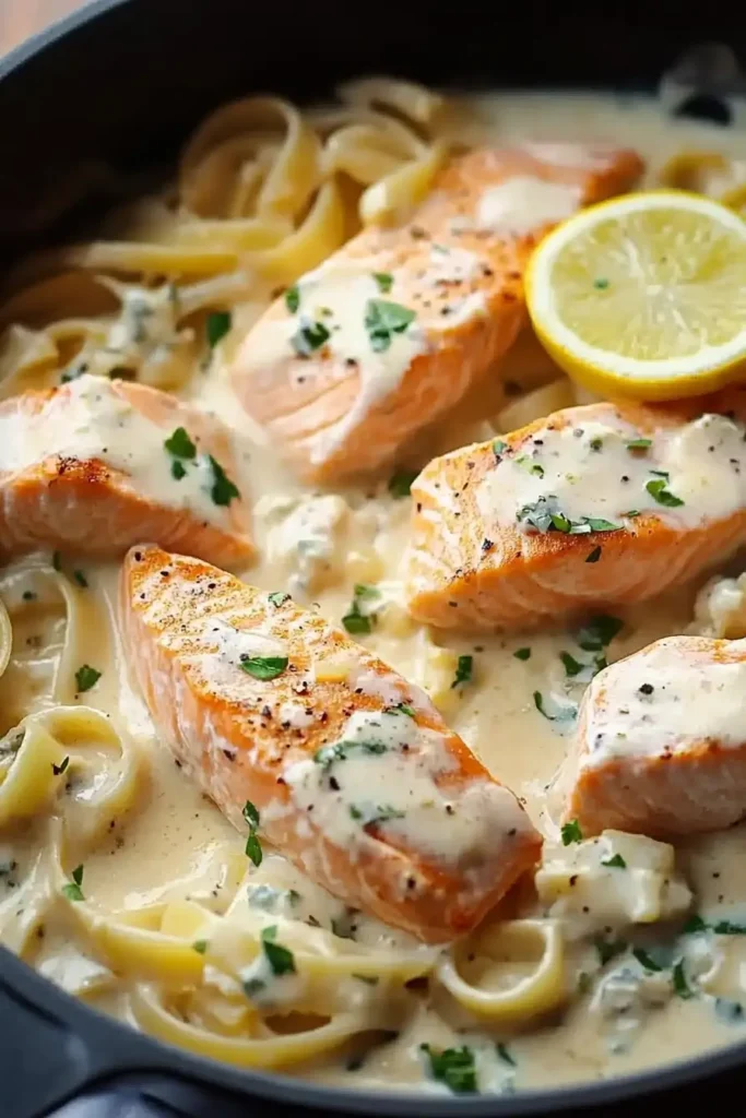 Creamy Salmon Piccata Recipe A Luxurious Dinner Dish