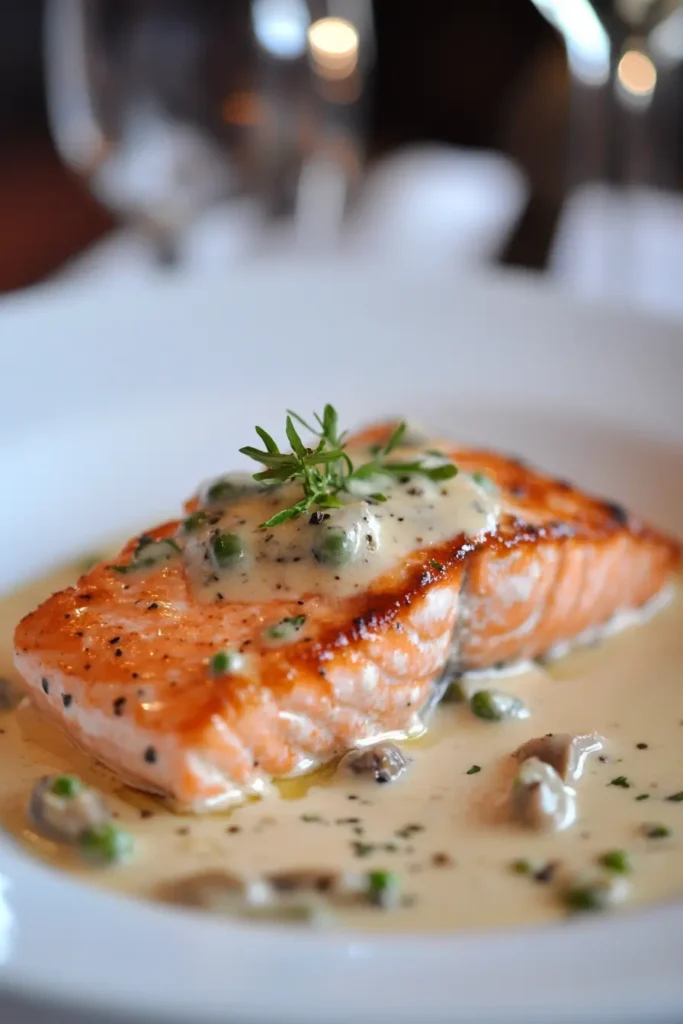 Creamy Salmon Piccata Recipe A Luxurious Dinner Dish