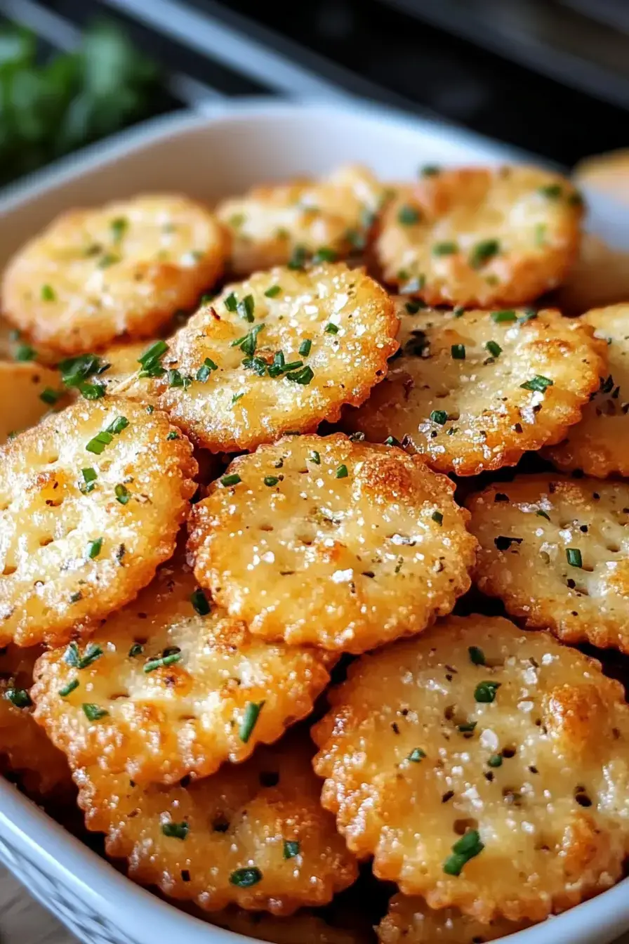 Garlic Ritz Crackers Recipe Easy, Buttery, and Full of Flavor