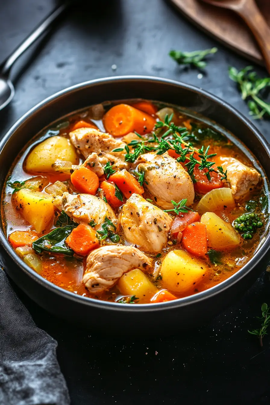 Hearty Chicken and Vegetable Stew