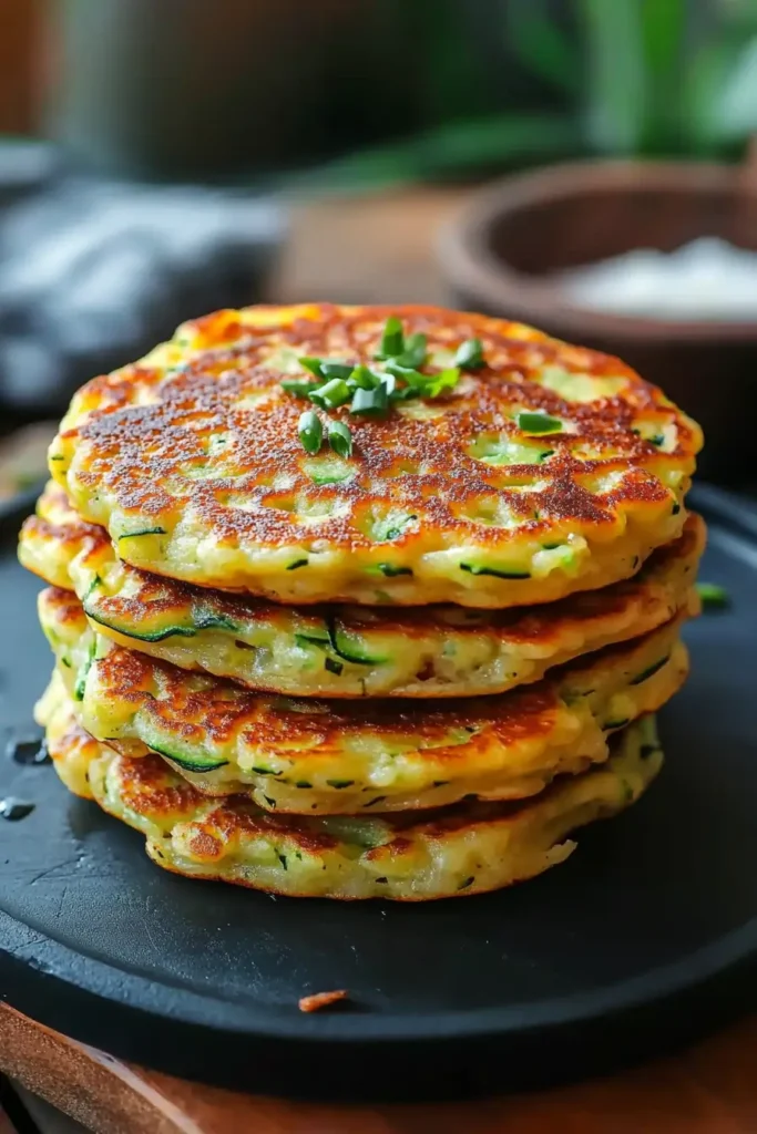 How to Make Savory Zucchini Pancakes