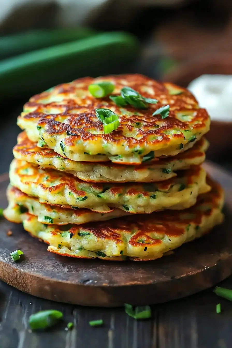 How to Make Savory Zucchini Pancakes