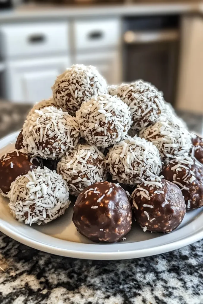 No-Bake Coconut Cream Balls