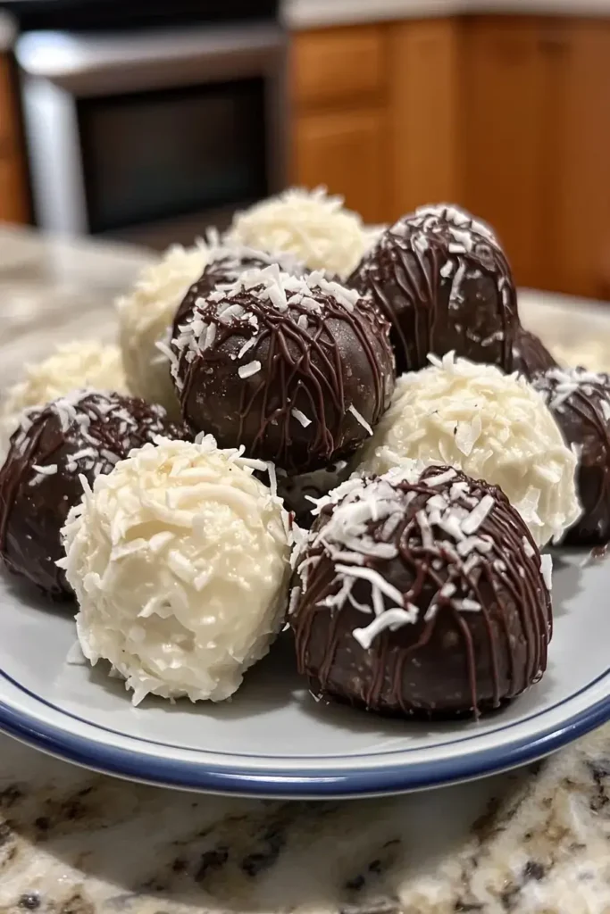 No-Bake Coconut Cream Balls