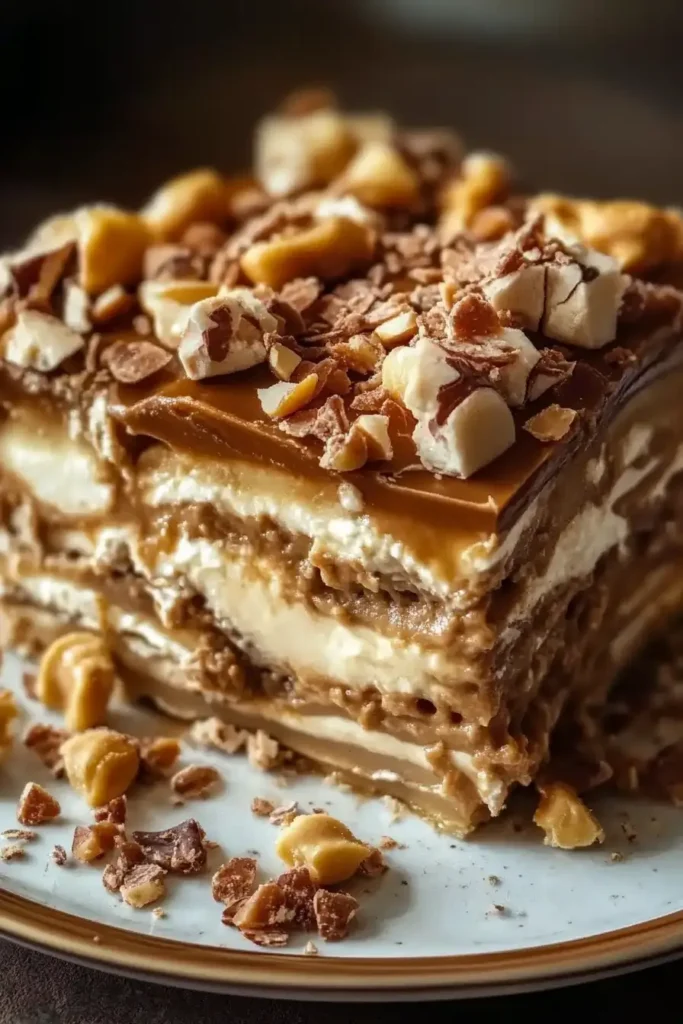 Peanut Butter Lasagna Recipe A No-Bake Delight