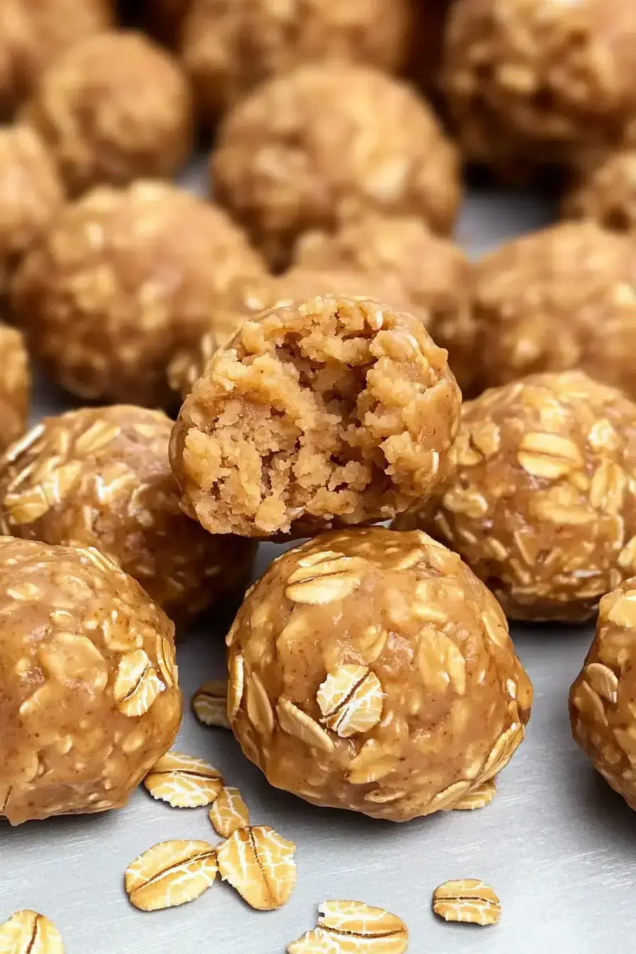 Peanut Butter Oatmeal Balls Recipe