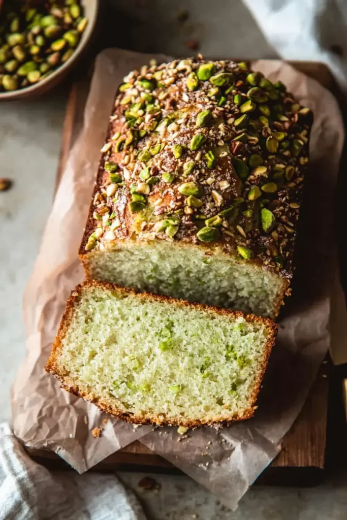 Pistachio Bread Moist, Flavorful, and Easy-to-Make Recipe