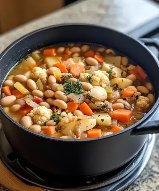 Rustic Autumn Vegetable Soup Recipe