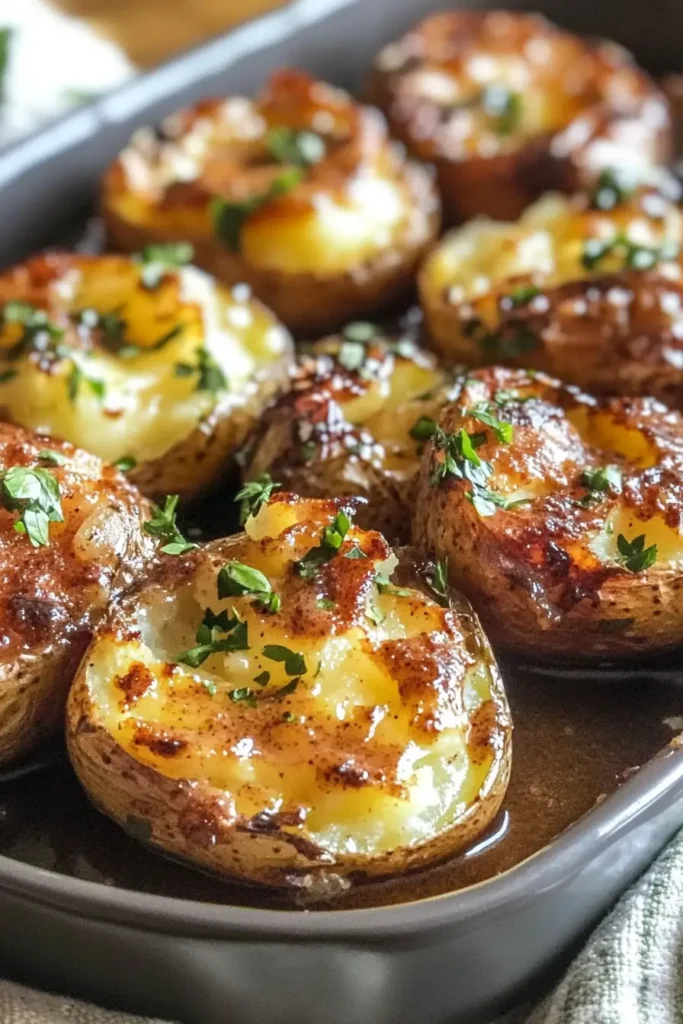 Smashed Potatoes Recipe Perfectly Crispy and Flavorful 