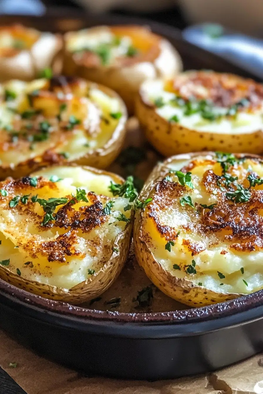 Smashed Potatoes Recipe Perfectly Crispy and Flavorful