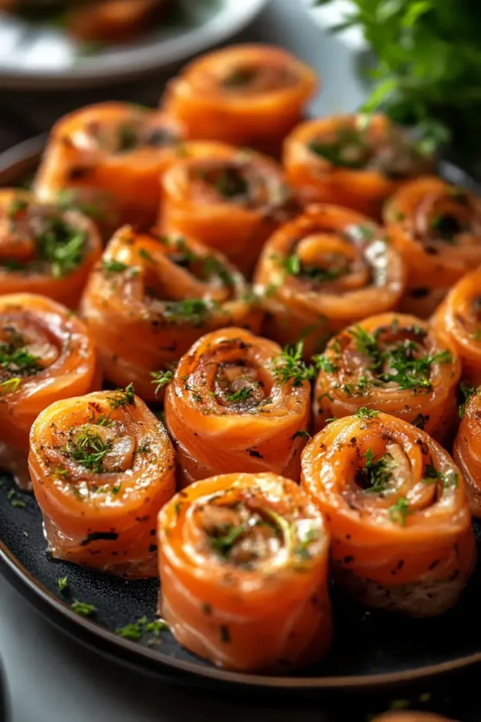 Smoked Salmon Pinwheels Easy and Elegant Appetizers