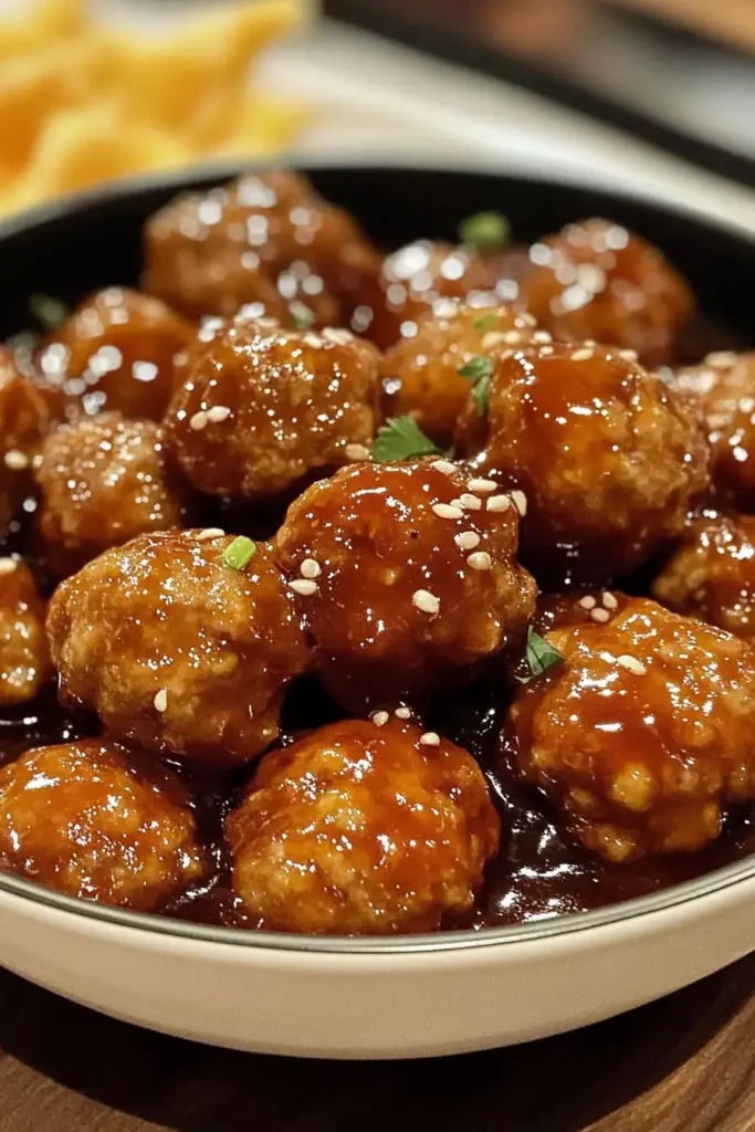 Sweet and Sour Meatballs Recipe