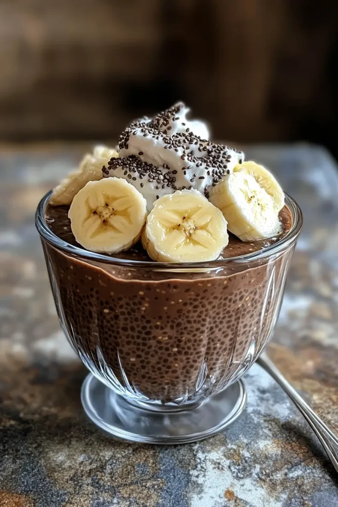 5-Minute Chocolate Banana Chia Pudding A Healthy, Guilt-Free Dessert Recipe