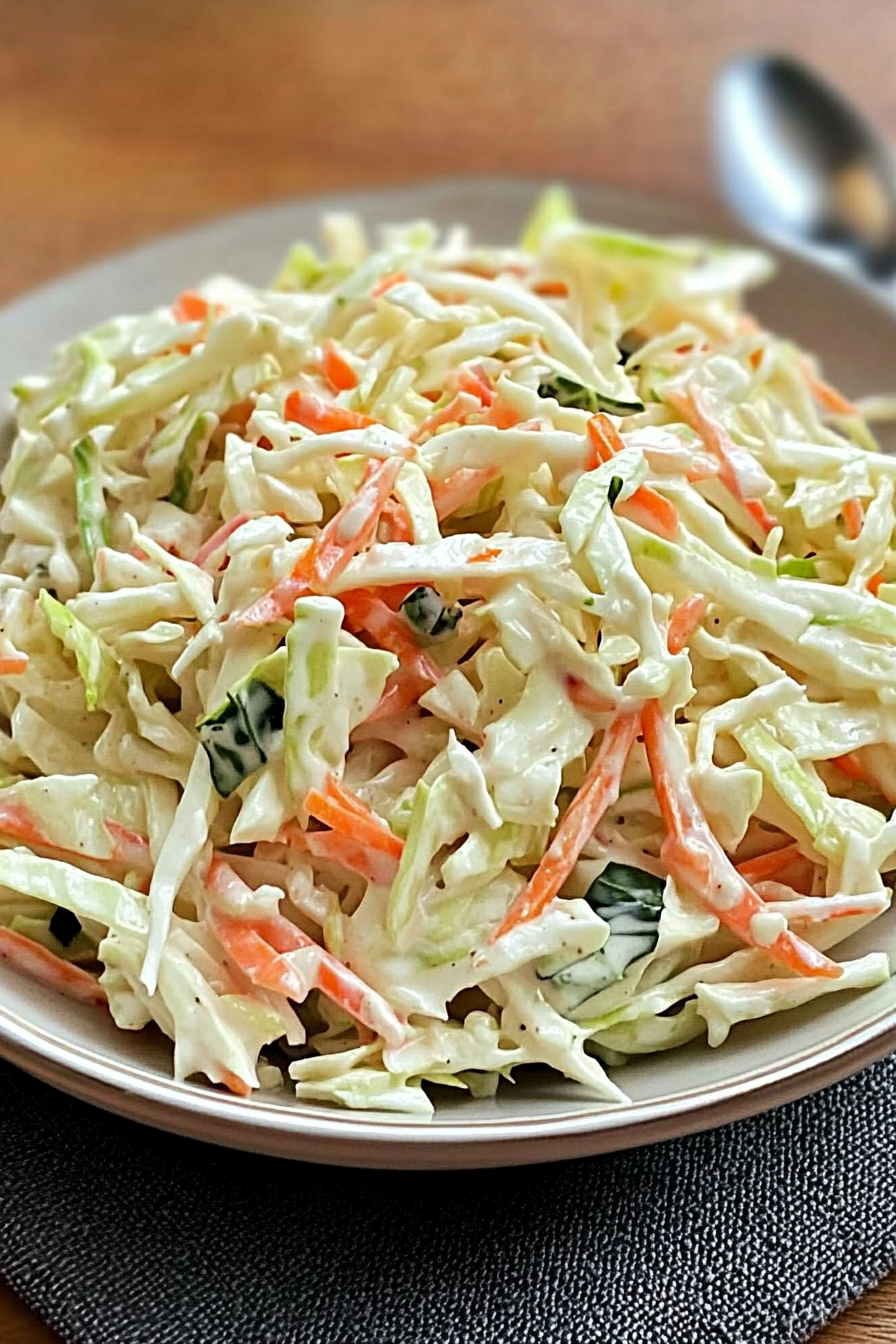 Classic Creamy Coleslaw Recipe The Perfect Crunchy and Tangy Side Dish