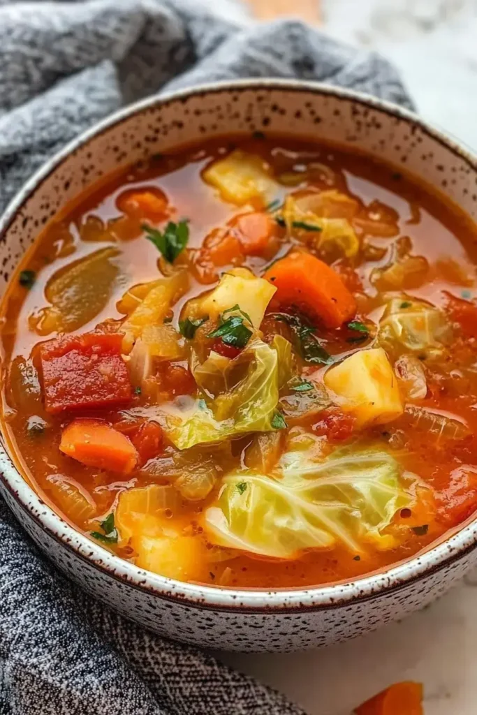 Delicious & Nutritious Cabbage Soup Recipe Low-Calorie, Hearty & Versatile