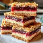 Creamy Rhubarb Cream Cheese Bars