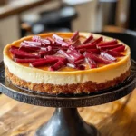 Rhubarb Cheesecake
