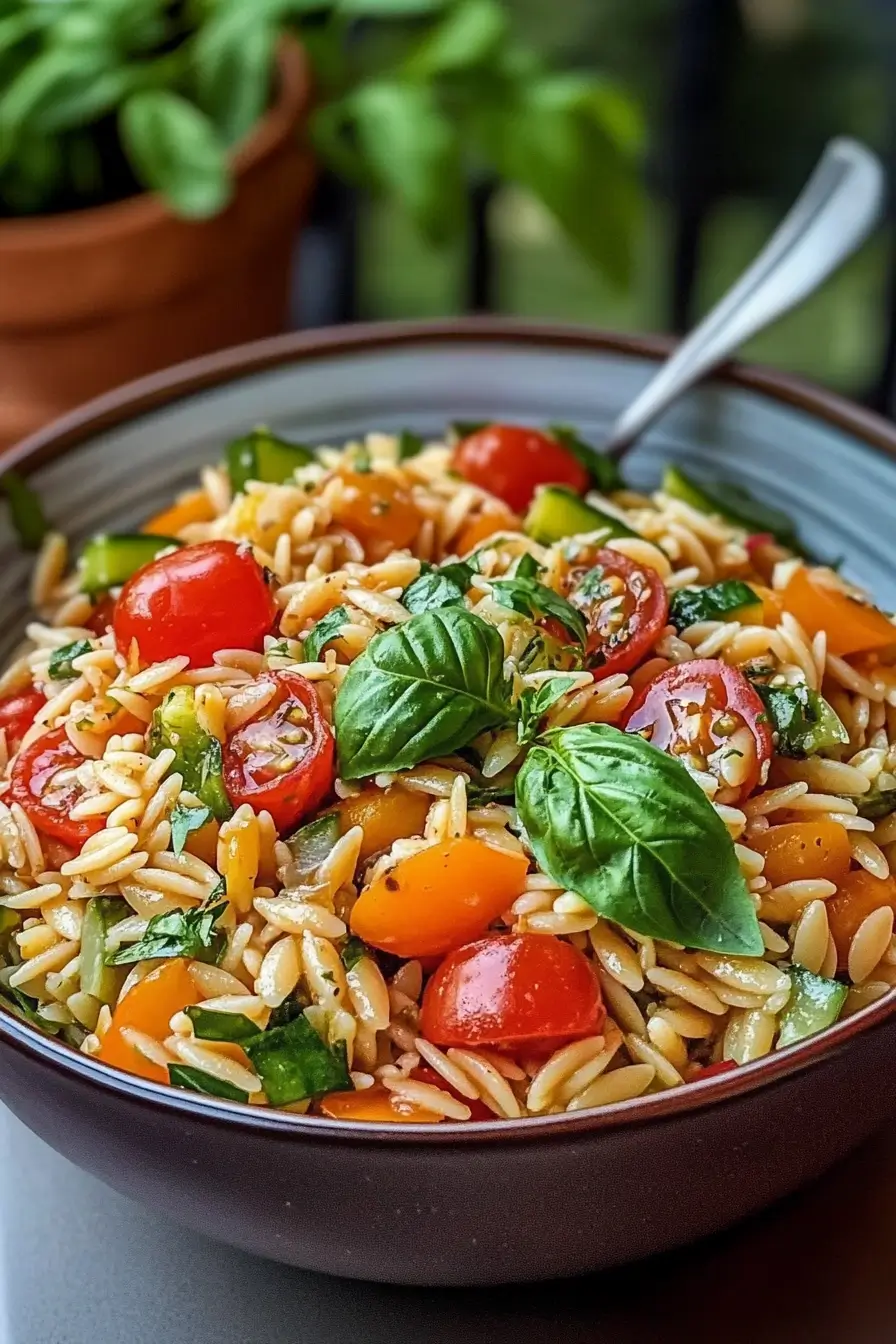 Summer Orzo Salad