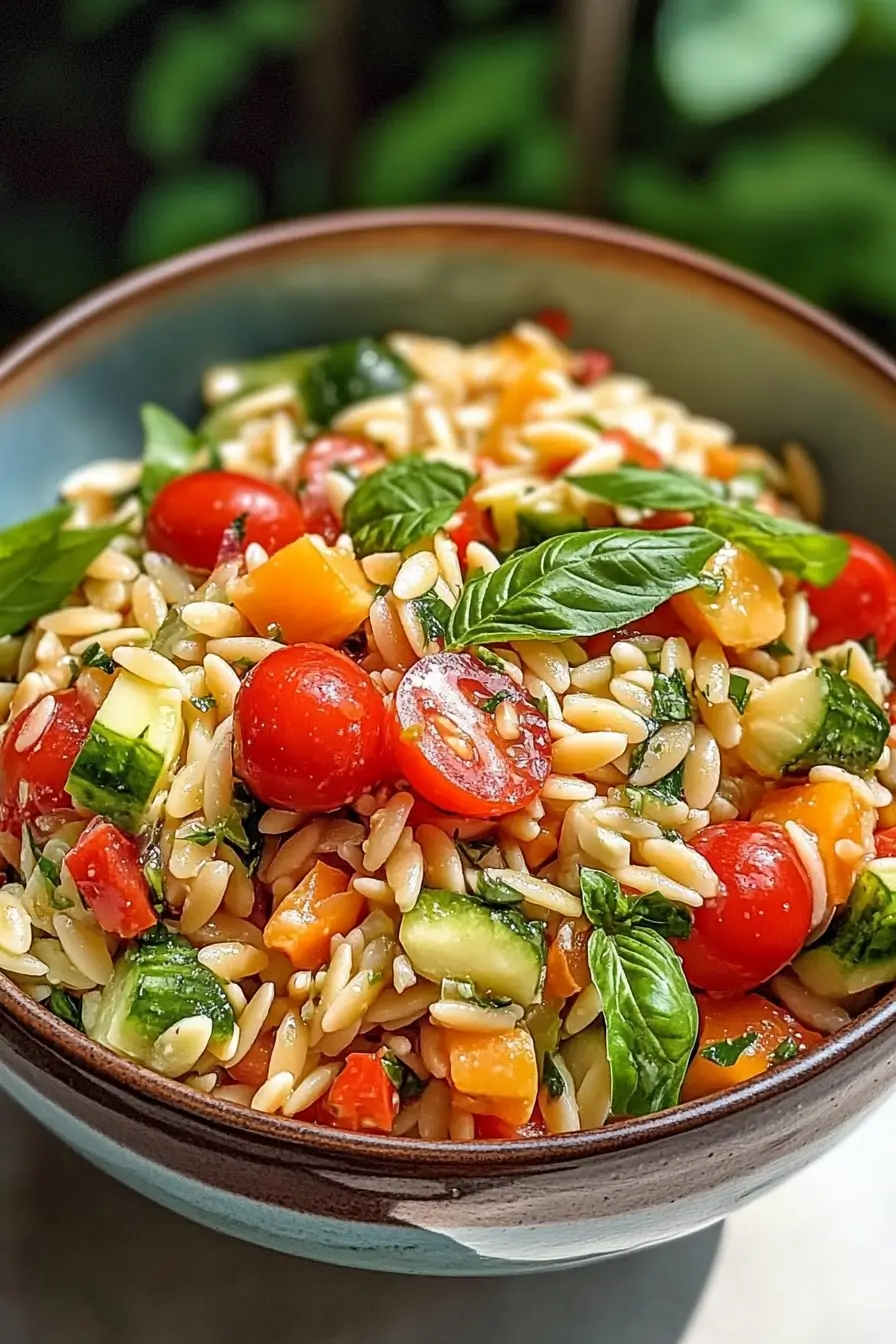 Summer Orzo Salad