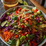 High Protein Thai Quinoa Salad