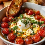 Hot Honey Tomato Burrata Dip