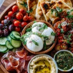 Mediterranean Burrata Board
