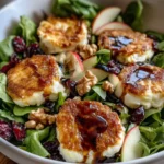 Warm Goat Cheese Salad with Walnuts