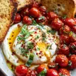 Hot Honey Tomato Burrata Dip Recipe