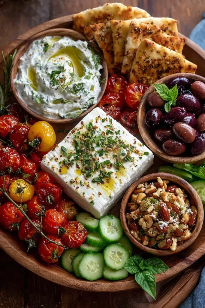 Mediterranean Feta Board