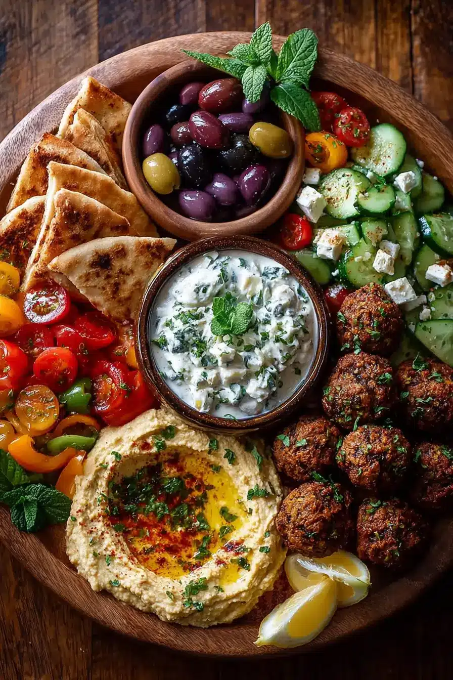 Mediterranean Mezze Platter