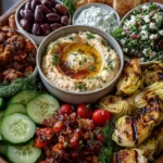 Mediterranean Mezze Tapas Platter
