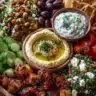 Mediterranean Mezze Tapas Platter