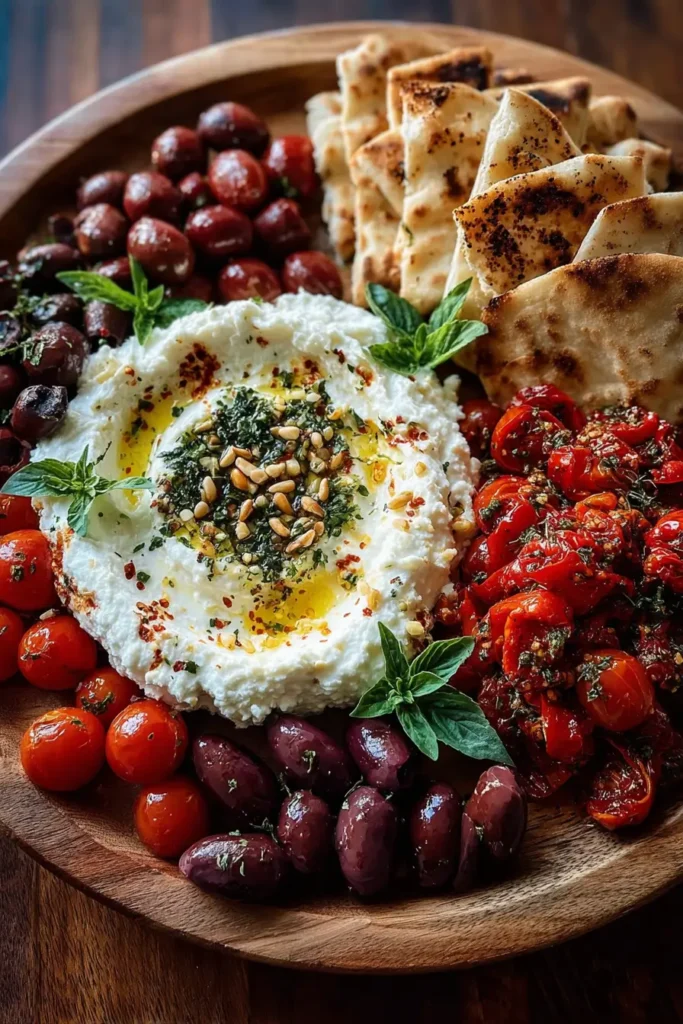 Mediterranean Ricotta Board