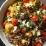 Roasted Cauliflower & Orzo Bowl with Honey-Lemon Feta