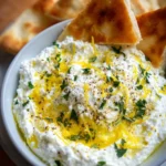 Whipped Feta with Garlic, Lemon & Olive Oil Recipe
