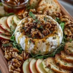 Apple & Walnut Burrata Tapas Platter