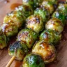 Maple-Dijon Brussels Sprout Skewers Recipe
