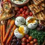 Mediterranean Burrata & Roasted Carrot Board