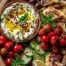 Best Mediterranean Ricotta and Pita Board